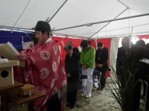 岡波　地鎮祭